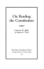 On_reading_the_Constitution